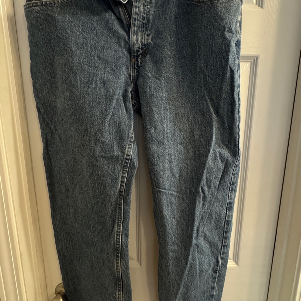 Classic Wrangler Blue Denim Jeans